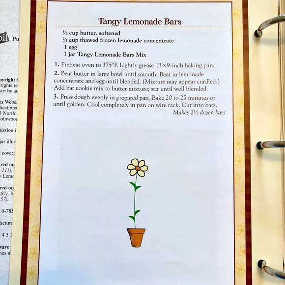 Cookbook: Gifts from a Jar: Cookies, Brownies & Bars Book - Picture 4 of 10